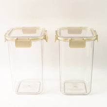 Apex Press N’ Lock Airtight Kitchen Storage Container Set (2Pc/1400ml) Approx - justgrabit.in | Just Grab It