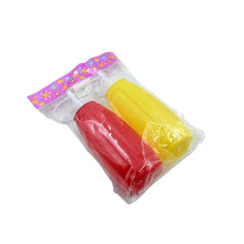Plastic Squeeze Bottle Ketchup Mustard Honey Sauce Dispenser Bottle ( 2 Pc Set ) - justgrabit.in | Just Grab It