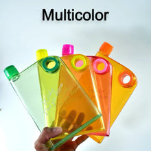 Notebook Style Slim Water Bottle (380 ml, Multicolor) - Justgrabit Inc.