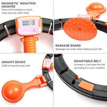 Smart Fitness Hula Hoops with Spinning Ball and Intelligent Counter (1 Pc / Loose) - justgrabit.in | Just Grab It