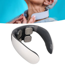 4 Heads Smart Electric Neck and Back Pulse Massager (1 Pc) - justgrabit.in | Just Grab It