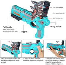 Airplane Launcher Toy with Foam Planes, 5 - Pack - justgrabit.in | Just Grab It