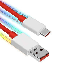 Unique Type C Dash Charging USB Cable for Fast Charging & Data Transfer (1 Mtr) - justgrabit.in | Just Grab It