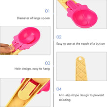 2 - Piece Plastic Ice Cream & Watermelon Scooper with Trigger Dipper - Justgrabit Inc.