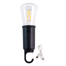 Solar & USB Rechargeable LED Hanging Camping Bulb Lantern Light (1 Pc) - justgrabit.in | Just Grab It