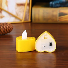 LED Tealights, Smokeless Plastic Decorative Candles, Diwali (Pack Of 6 / Multicolor) - justgrabit.in | Just Grab It