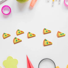 3D Pizza Slices Eraser Set – Fancy & Colorful Stationery for Kids & Gifts (7 slice) - Justgrabit Inc.