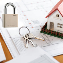 Heavy Steel Premium Square Padlock 70mm with 4 Keys Hardened Shackle for Doors - justgrabit.in | Just Grab It
