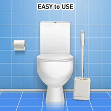 Toilet Brush Set with Holder – Long Handle Cleaning Tool - justgrabit.in | Just Grab It