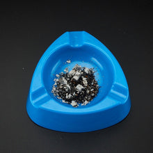 Oblivion Durable Plastic Ashtray with Wide Bowl and Triple Cigarette Holder Slots (1 Pc) - justgrabit.in | Just Grab It