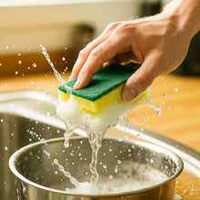 Scrub Sponge 2 in 1 PAD for Kitchen, Sink, Bathroom Cleaning Scrubber (3 Pc) - Justgrabit Inc.