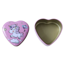 Heart Shaped Unicorn Printed Multipurpose Storage Box (1 Pc) - justgrabit.in | Just Grab It