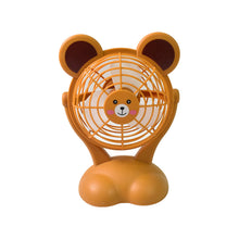 Cartoon Shape Mini Fan USB Powered & Battery Operated (Battery Not Include / 1 Pc) - justgrabit.in | Just Grab It