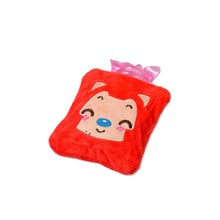 Pink Cat small Hot Water Bag with Cover for Pain Relief, Neck, Shoulder Pain and Hand, Feet Warmer, Menstrual Cramps. - Justgrabit Inc.