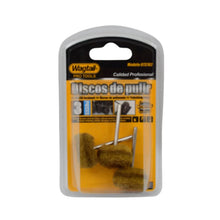 Abrasive Buffing Polishing Wheel Set (3 Pcs) - justgrabit.in | Just Grab It