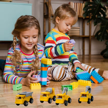 Mini Construction Truck Toys Construction Vehicles Alloy Truck Head, Toy For Boy Girl Toddler Gifts - justgrabit.in | Just Grab It