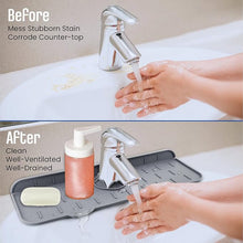 Silicone Sink Faucet Pad / Mat (1 Pc / 33x12 Cm) - justgrabit.in | Just Grab It