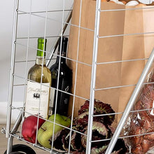 Foldable Shopping Trolley with Wheels ( MOQ : - 2 Pc) - justgrabit.in | Just Grab It