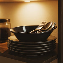 Plastic Marin Serving Bowl – Elegant Oval Deep Bowl (1 Pc / Balck) - justgrabit.in | Just Grab It