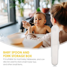 Food Grade Plastic Spoon Storage Box (1 Pc) - justgrabit.in | Just Grab It