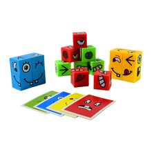 Educational Face Expression Changing Puzzle Cube Toy Set - justgrabit.in | Just Grab It