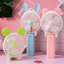 Mini Cartoon Style Fan used in all kinds of places including household and many more for producing fresh air purposes.(Battery Not Include) - Justgrabit Inc.