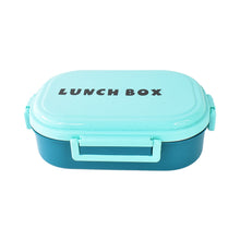 3 in 1 Spicy Bite Stainless Steel Lunch Box With Plastic Small Box & Spoon (1 Set) - justgrabit.in | Just Grab It
