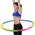 Hoops Hula Interlocking Exercise Ring for Fitness with Dia Meter Boys Girls and Adults (8 Pcs Set) - Justgrabit Inc.