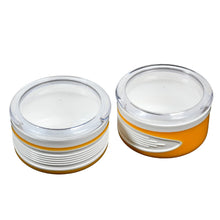 Airtight Plastic Storage Container Set (2 pieces, 550ml) - Justgrabit Inc.
