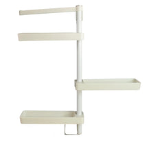 Kitchen Organization Rotating Shelf Storage Racks Multipurpose Adjustable (1 Set) - Justgrabit Inc.