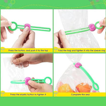 Multifunctional Colorful Sealing Rope Strap Clips (1 Pc) - Justgrabit Inc.