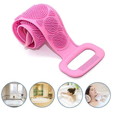 Silicone Bath Body Brush / Scrubber With Color Box (1 Pc / Mix Color) - justgrabit.in | Just Grab It