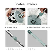 Quick Spin Cleaning Mop with Bucket - justgrabit.in | Just Grab It
