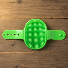 Pet Grooming Bath Brush with Adjustable Hand Strap for Dogs & Cats (1 Pc) - justgrabit.in | Just Grab It