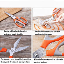 SpaceMulti-Function Kitchen Scissors for Veggies, Meat & Seafood with Bottle Opener - Justgrabit Inc.