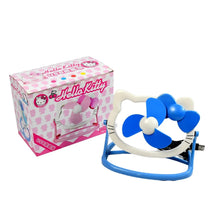 USB Mini Fan: Cute, Quiet & Portable Desk Buddy (Battery Not Included) - Justgrabit Inc.
