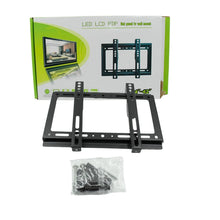 TV Wall Bracket Mount Slim Monitor Stand for 14 x 42, LCD LED 3D plasma Flat TVs Full Motion Heavy - Duty Wall Bracket, Sturdy and Strong Flat Screen Design TV Wall Mount (29cmx19cm) - Justgrabit Inc.