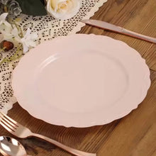 Plastic Dinner Plates Wedding Birthday Party Tableware Supplies (6 Pcs Set) - justgrabit.in | Just Grab It