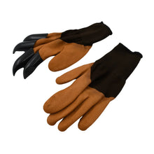 Garden Farming Gloves With Hand Fingertips & Plastic Claws (1 Pair) - Justgrabit Inc.