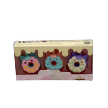 Tree Small Sized Cartoon Themed Non - Toxic Donut Erasers, School Stationery | for Kids - Boys & Girls | Birthday Gift |Return Gift (3pc Set) - justgrabit.in | Just Grab It