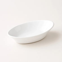 Plastic Marin Serving Bowl – Elegant Oval Deep Bowl (1 Pc / White) - justgrabit.in | Just Grab It