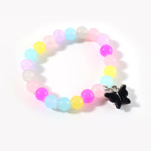 Premium Multicolor Pastel Bead Stretch Bracelet (1 Pc) - justgrabit.in | Just Grab It