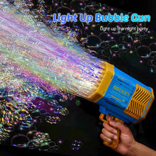 69 Holes Big Rechargeable Powerful Machine Bubble Gun Toys for Kids Adults, Bubble Makers, Big Rocket Boom Bubble Blower Best Gifts - Justgrabit Inc.