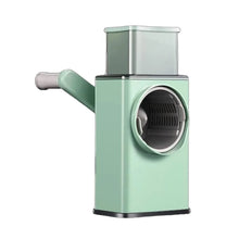 Stainless Steel Vegetable Chopper with 6 Blades - Kitchen Mandoline Slicer - Justgrabit Inc.
