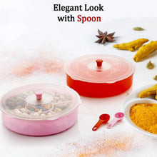 Multipurpose Dry - fruit and masala box with single spoon. - Justgrabit Inc.