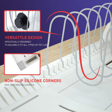 Pots and Pans Organizer Rack for Under Cabinet - justgrabit.in | Just Grab It