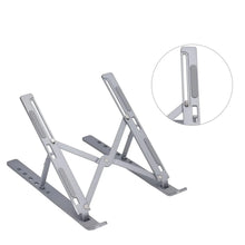 Metal Portable Laptop Stand, with 7 Adjustable Angles (1 Pc) - Justgrabit Inc.