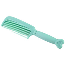 Plastic Hair Comb with Heart - Shaped Handle (1 Pc) - justgrabit.in | Just Grab It
