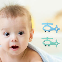 Silicone Helicopter Shape Teether for Baby (1 Pc / Mix Color) - justgrabit.in | Just Grab It