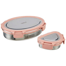 Ganesh Classy 2 - Piece Stainless Steel Lunch Box Set - Justgrabit Inc.